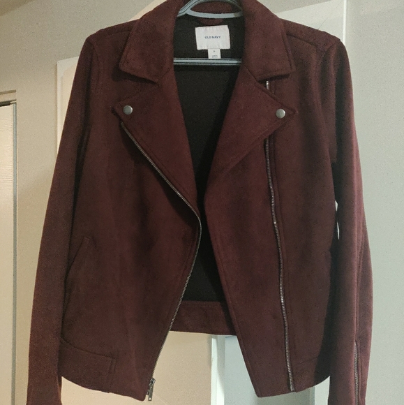 Old Navy, Burgundy Jacket - Picture 1 of 3
